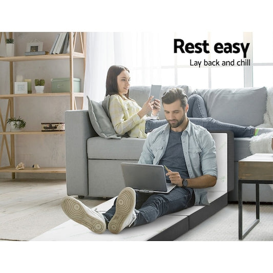 Image 2 Image 3 Image 4 Image 5 Image 6 Image 7 Go to slide 1 Go to slide 2 Go to slide 3 Go to slide 4 Go to slide 5 1/7 3-Fold Giselle Foldable Mattress Single Bamboo Folding Mattresses